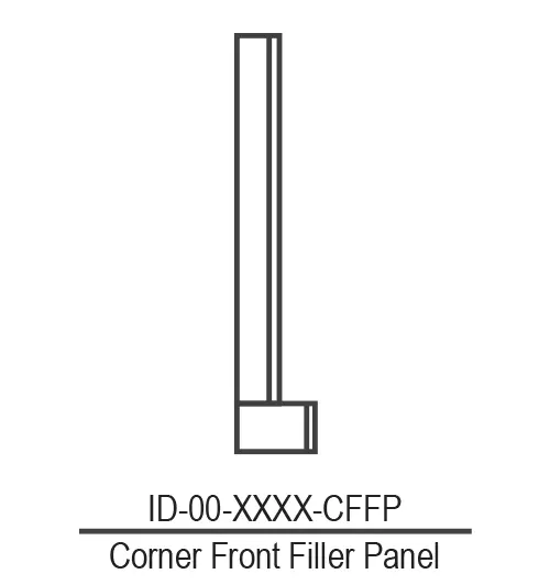 Corner Front Filler Panel
