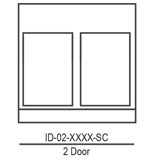 Double Door Sink Base Cabinet