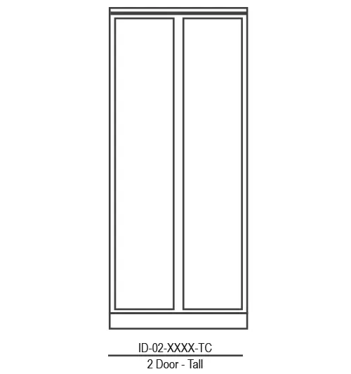 Tall Cabinet w/ Double Doors
