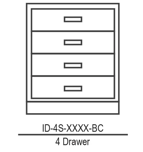 4 Drawer Base Cabinet